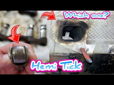 The Hemi Tick. Is it the CAM and LIFTERS or a BROKEN EXHAUST STUD. Let me show you the difference.