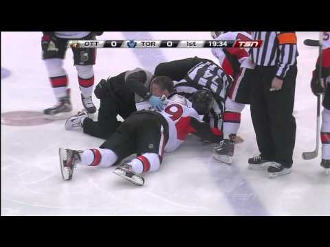 Frazer McLaren vs Dave Dziurzynski - Mar 6th 2013 (HD)