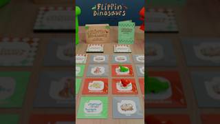 Flippin' Dinosaurs Review #shorts #boardgames #review #dinosaurs