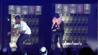 Nicki Minaj - Letting Go (Dutty Love) &amp; (Hold you) riddim... at the o2 London 2012