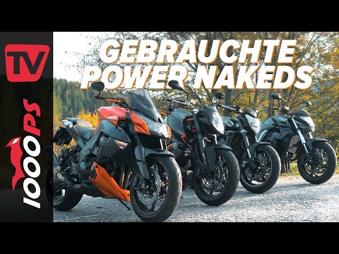 Gebrauchte Power-Naked-Bikes Test: Kawasaki Z1000 | KTM 990 Super Duke | Yamaha FZ1 | Honda CB1000R