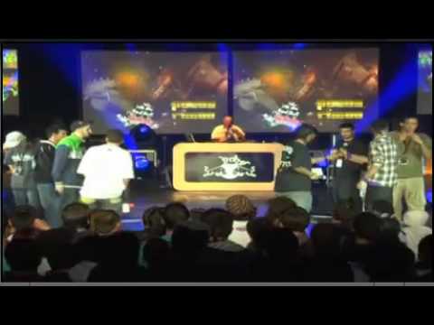 grupo de (noult) vs grupo de (mcklopedia) batalla final.