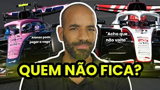 QUAIS os pilotos MAIS AMEAÇADOS NA F1 EM 2026?