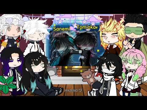 •||Hashiras react to Tomioka Giyuu as random gacha tiktok (part 2/?)||• / [AU | OOC]