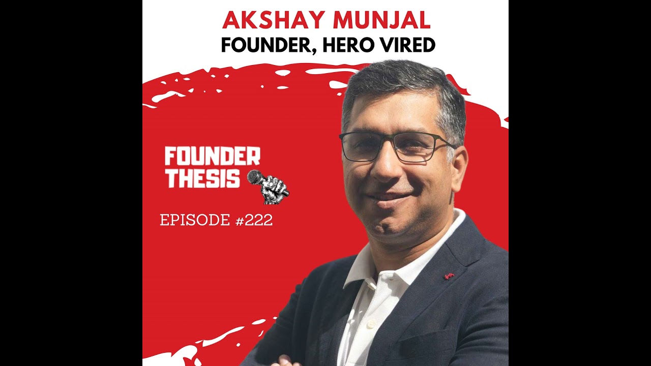 Building on a formidable legacy | Akshay Munjal @ Hero Vired
