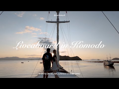we sailed around Komodo Island ( 6 days aboard Scuba Junkie Liveaboard )