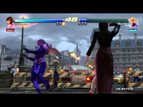TEKKEN TAG 2 - Anna's "Witch's Mask" Item Move