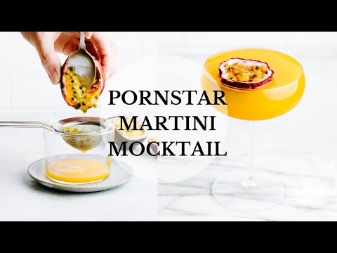 Pornstar Martini Mocktail (ALCOHOL-FREE!)