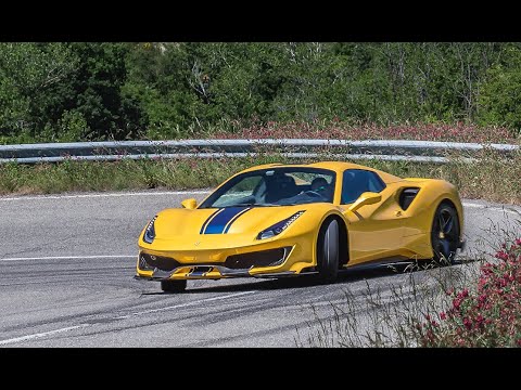 Test Drive ESC Off : Ferrari 488 Pista Spider 720 ch 770 Nm