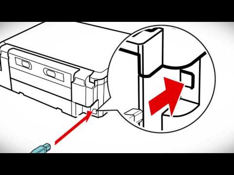 Connecting Your Printer to a Wireless Network Using a Temporary USB Connection