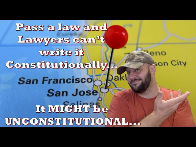 Extreme Gun Control ordinance passes, but lawyers can’t figure out how to write it constitutionally…
