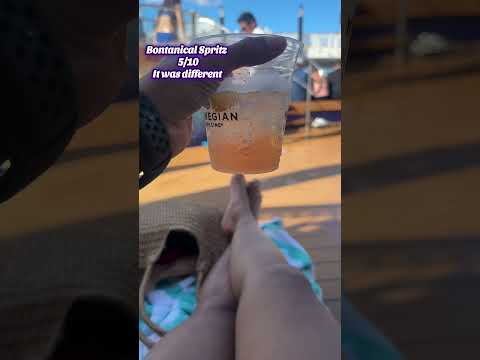 Thumbnail for Rating all the drinks I had on the #norwegiangem #cruise #norwegian #norwegiancruise #solotravel