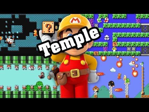 Super Mario Maker [Viewer Levels] - Temple by Gonzoloren