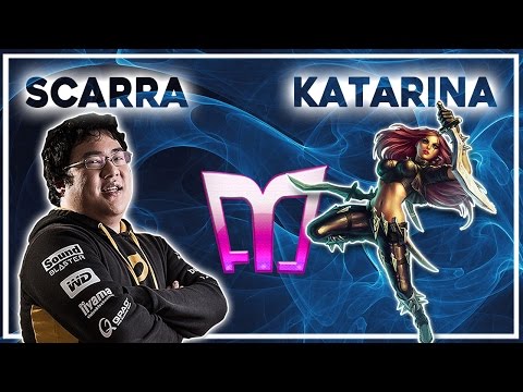 Scarra - Katarina vs Fizz - Mid «Beast» (Ranked Gameplay)
