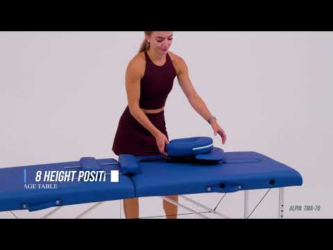 фото массажный стол alpin tma-70 cream 0