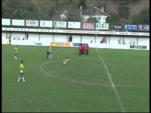 Gol de Nacho García // Luarca C.F. 1-0 Condal de Noreña