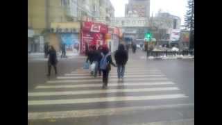 preview picture of video 'Zebra crossing near Koltsovskaya Street, 31. Voronezh, Russia.'