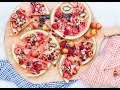 Watermelon Pizza Summer Picnic Recipes Weelicious