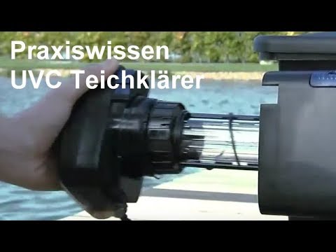 UVC Teichklärer - Ratgeber UVC-Vorschaltgeräte - UVC Vorklärgeräte beseitigen Schwebealgen