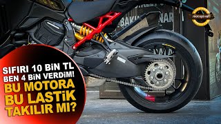 Sıfırı 10 Bin TL - Ben 4 Bin TL Verdim! Bu Motora Bu Lastik Takılır mı?
