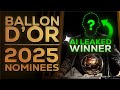 2025 Ballon D Or Nominees Announced And WINNER Got LEAKED
