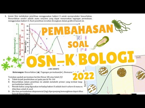 PEMBAHASAN SOAL OSN-K BIOLOGI 2022 NOMOR 1🔬🔬🦠🦠
