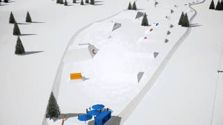 preview picture of video 'Snowpark Gstaad'