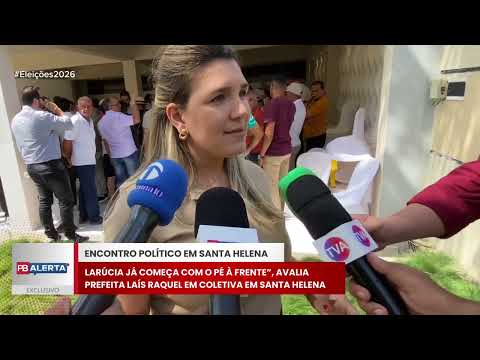 “Larúcia já começa com o pé à frente”, avalia prefeita Laís Raquel em coletiva em Santa Helena