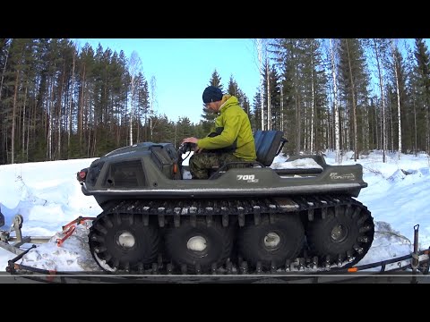 Metsolan Metsäkoulu 259 - Argo Frontier 700 8*8 - Peltosen Esan maastohirmu