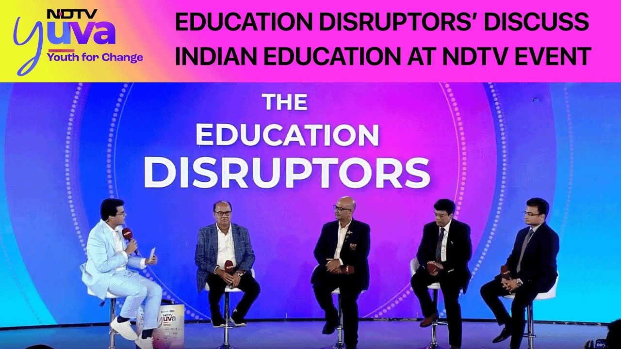 Education ‘Disruptors’ At NDTV Yuva Enclave On Innovation, Research, And Indian Youth