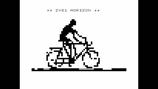 Fietser (demo) for the ZX81