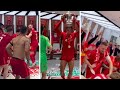 Liverpool Dressing Room Celebrations After Winning FA Cup - Compilation