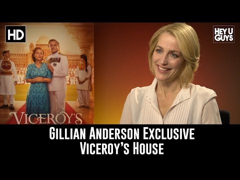 Gillian Anderson - Viceroy's House Exclusive Interview