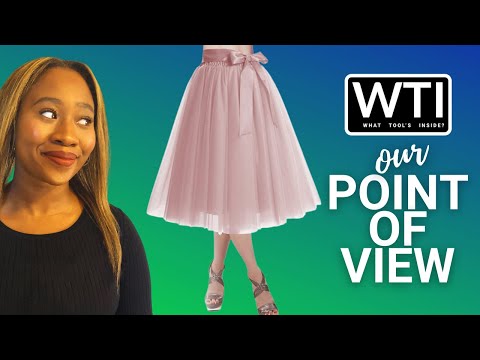 DRESSTELLS Knee Length Tulle Skirt - WTI product video review