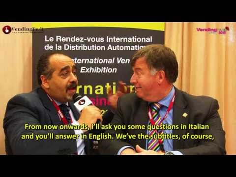 VendingTV.it - VENDING PARIS 2012 - Fabio Russo intervista Johnatan Hilder Direttore AVA