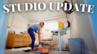 Daily Upload Challenge: My Studio Office Setup Journey 📦✨