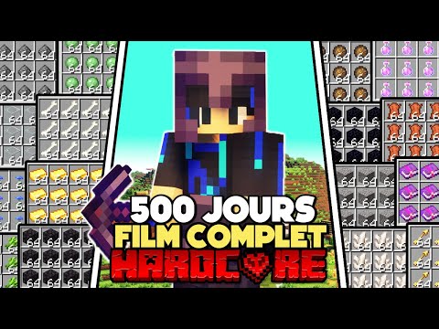 Survive 500 Days in Minecraft Hardcore! [FILM COMPLET]