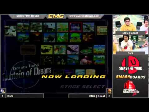 S@Y - Dshi vs EMG | Coast - Winners Bracket - SSBM