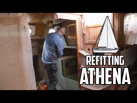 Sail Life - Technical compartment bulkhead - DIY sailboat refit
