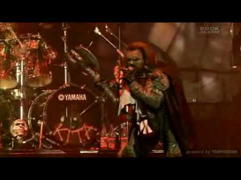 Lordi - Hard rock hallelujah (Live Wacken 2008)