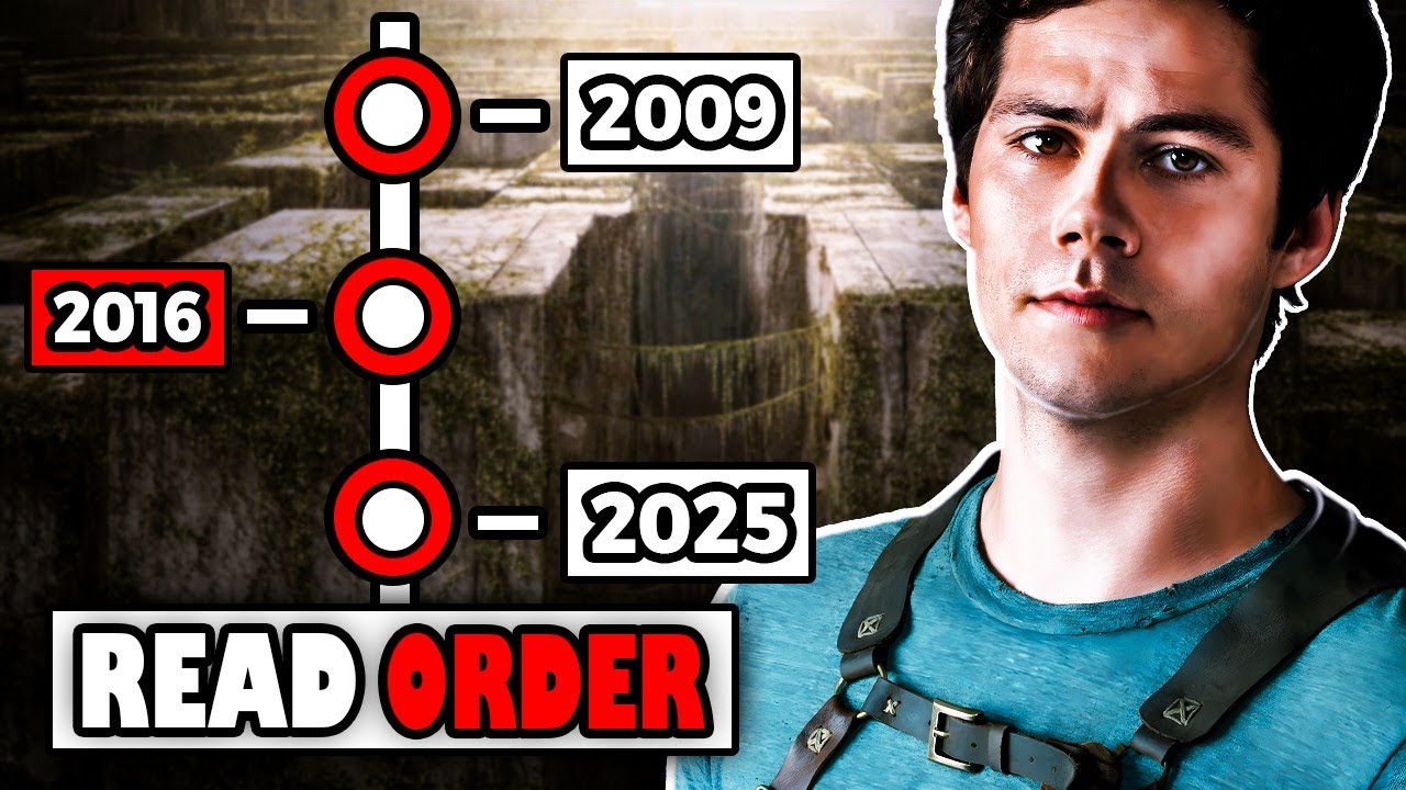 How To Read The Maze Runner Books in Order!