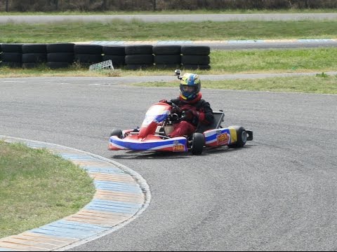 karting olaberria 125  2 stroke awesome sound and drift tm k9b engine