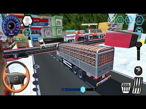 Truck Simulator Vietnam #18 - Final destination! choco pie delivery| Truck Games | Android Gameplay