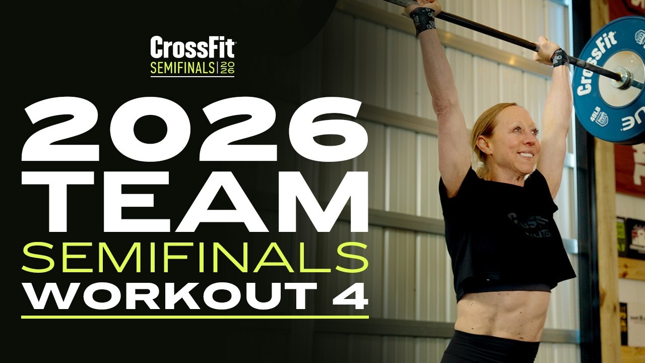 2026 CrossFit Games Team Semifinal Workout 4