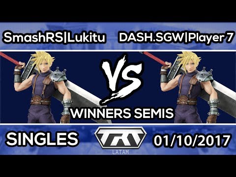 TRT LATAM 2017 - SmashRS | Lukitu (Cloud) x Player 7 (Cloud) - Winners Semis