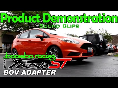 Sound Clips | Boomba BOV Adapter for '14+ Ford Fiesta ST