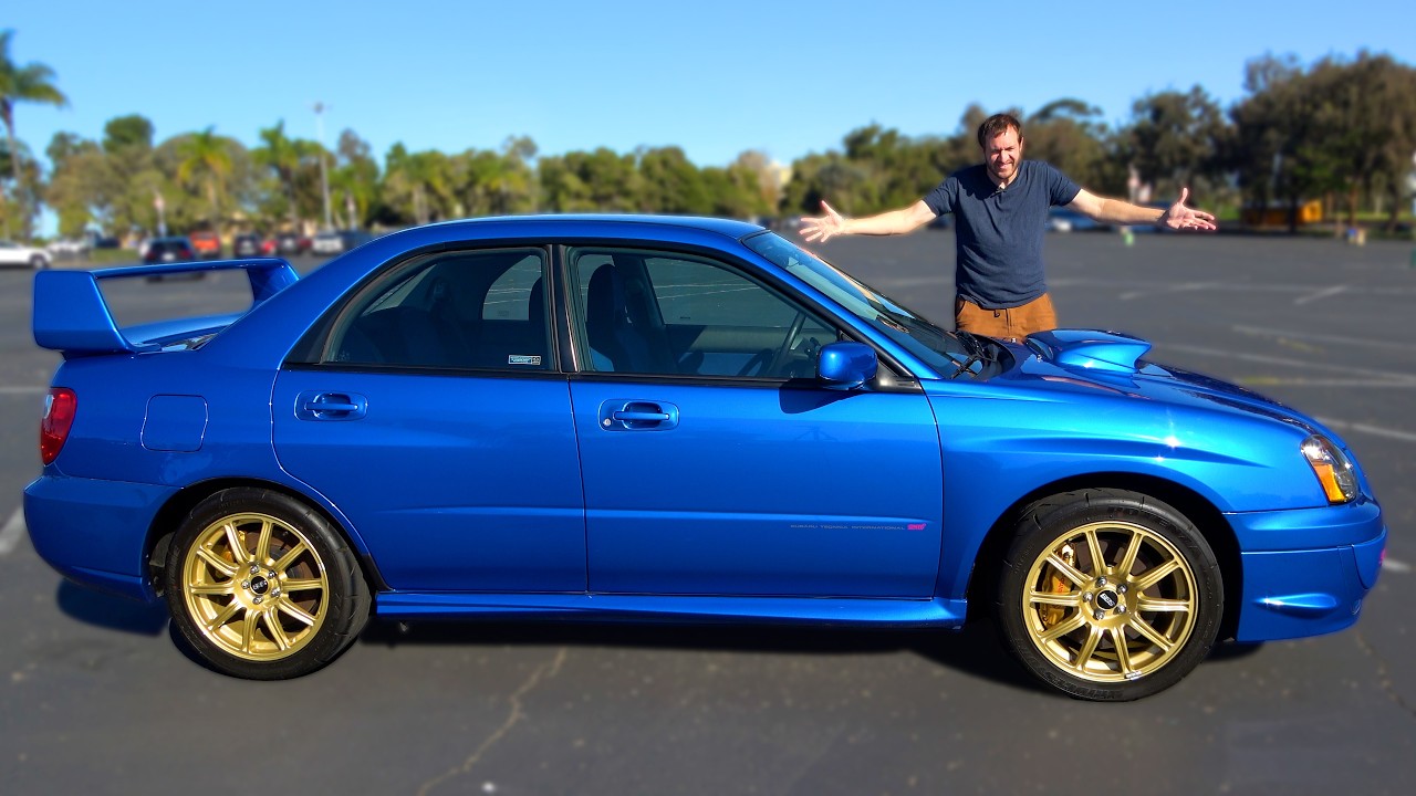This Pristine 2004 Subaru Impreza WRX STI Is So Insanely Cool