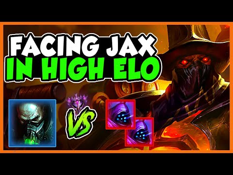 How I deal with Jax as Urgot [High Elo games] - League of Legends
