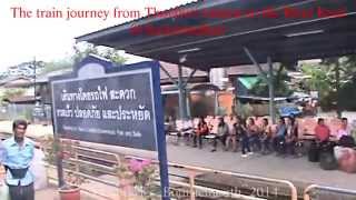 preview picture of video 'Kanchanaburi, and the River Kwai Bridge, the train journey there, Thailand. ( 9 )'