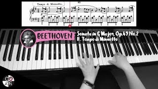 II. Tempo Di Menuetto 2nd Movement - Beethoven (Piano Tiles 2) | [Piano City in Rosehill]